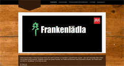 Desktop Screenshot of frankenlaedla.com